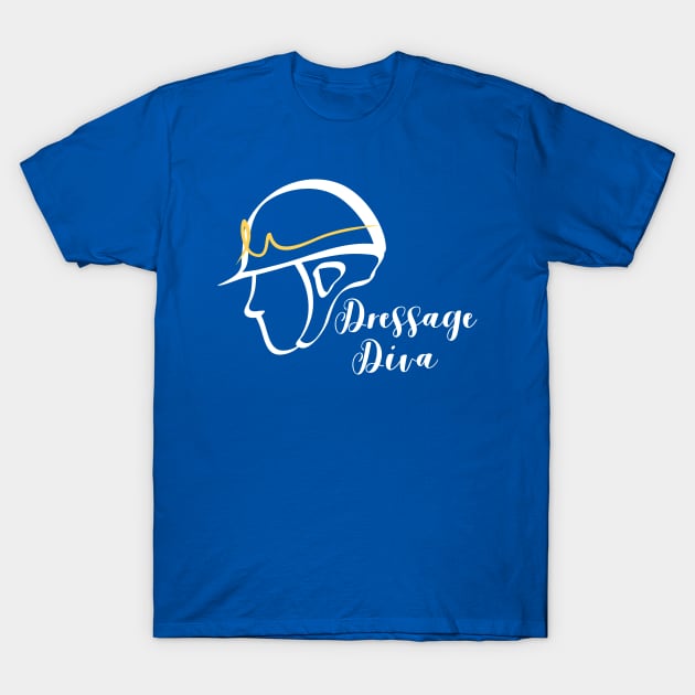 Dressage Diva T-Shirt by AliScarletAdams